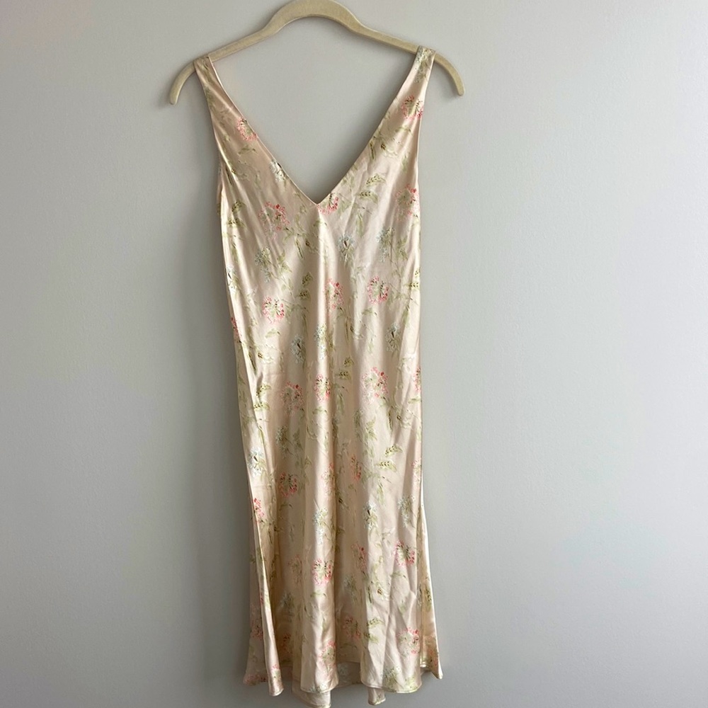 100% silk vintage Calvin Klein slip dress